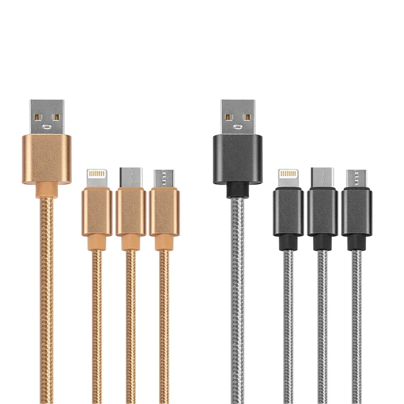 플라이토 3in1 USB 멀티 고속충전 케이블 1.2m