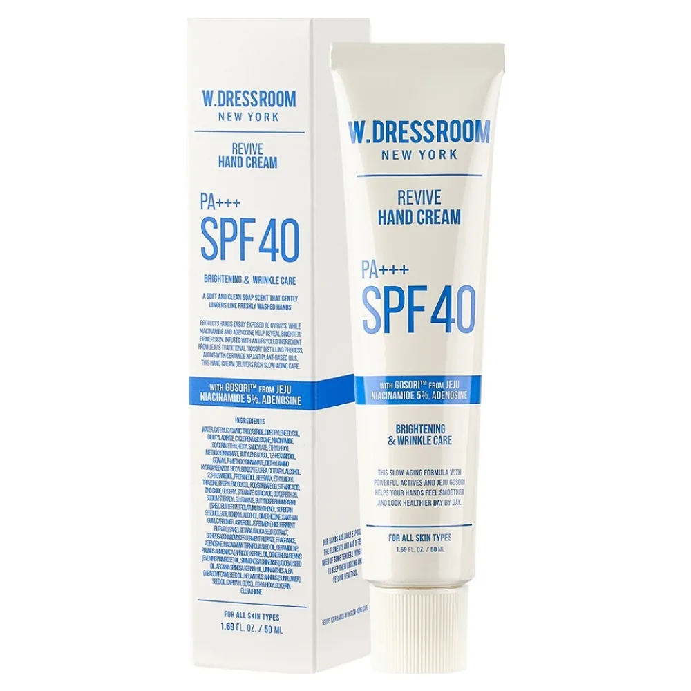 더블유드레스룸 리바이브 핸드크림 SPF40 PA+++, 50ml